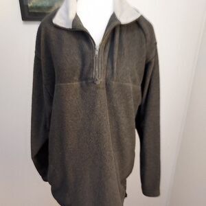 ROUNDY RIDGE  L  pit to pit 23 3/4 length 28 Grey VGC